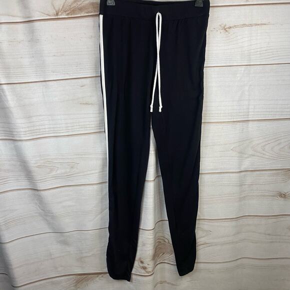 Fashion Nova Black Elastic Waist Sweatpants Size Small - Picture 1 of 7